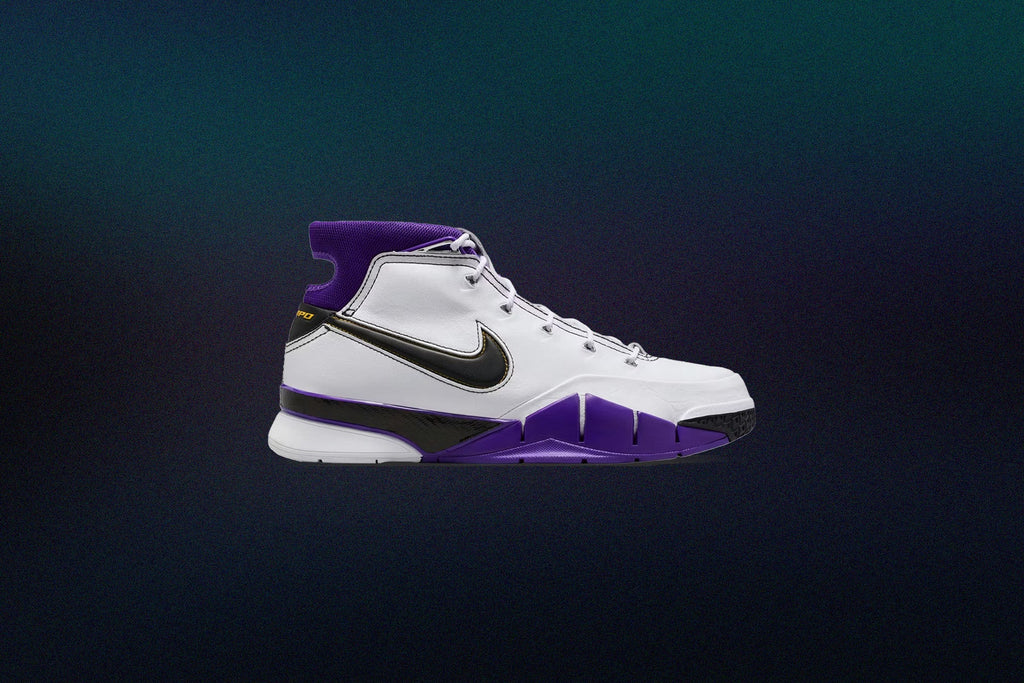 Kobe 1 Protro 81 Points White Black Court Purple
