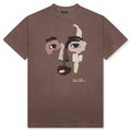 Shaped Face Tee Espresso