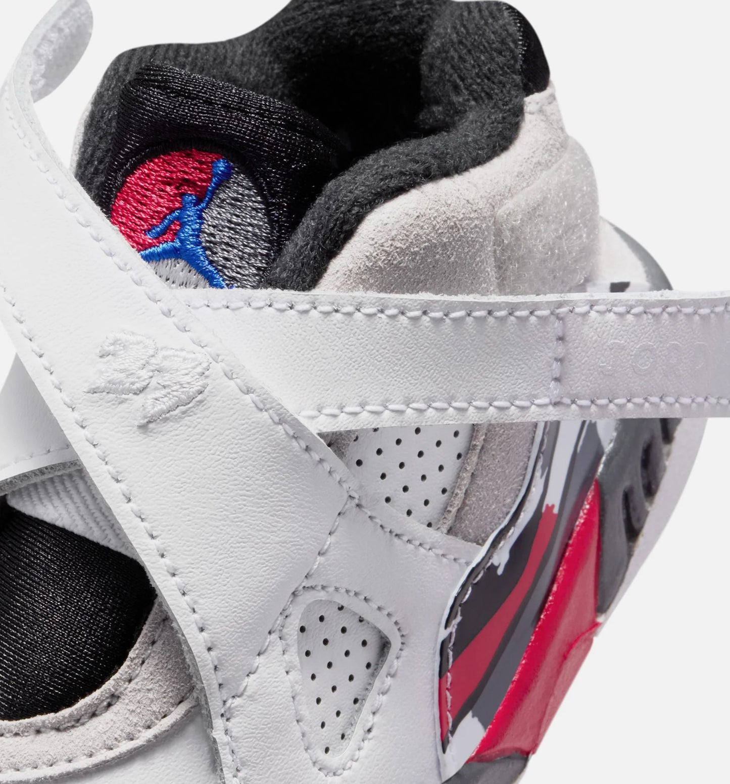 Air Jordan 8 Retro White And True Red Infant Toddler Lifestyle Shoe White Black True Red
