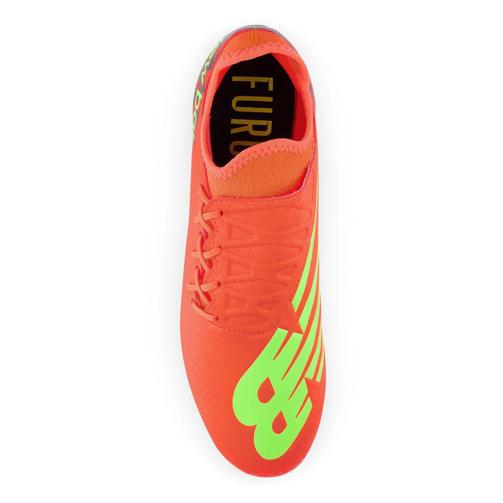 New Balance Furon v7 Dispatch FG Firm Ground Soccer Cleats Neon Dragonfly