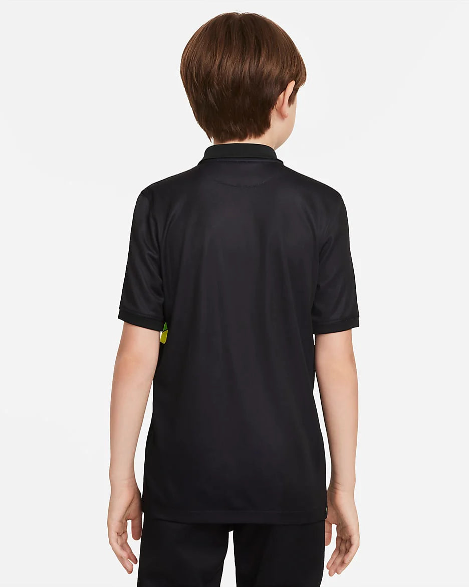 Nike Inter Milan Third Youth Jersey 22 Black Orange