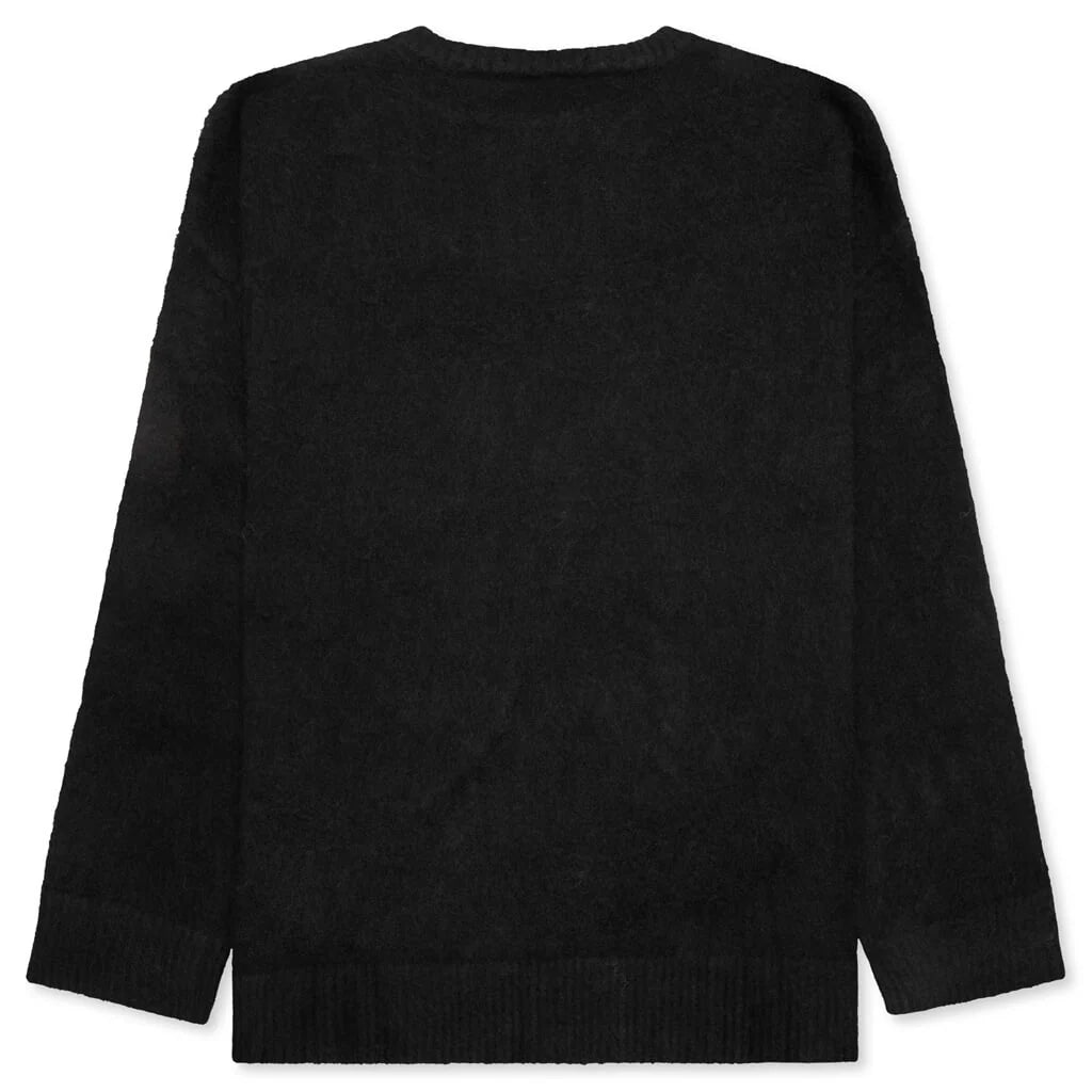 Script Logo Sweater Black