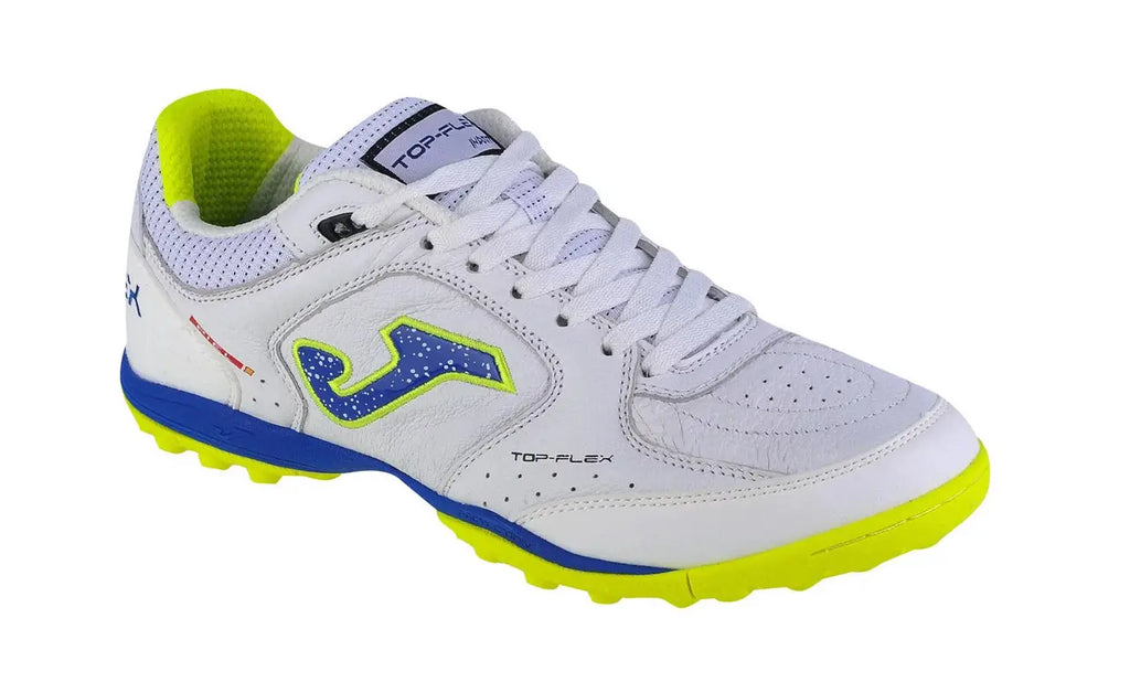 Joma Assortment Top Flex 2342 Turf Soccer Cleats White Royal