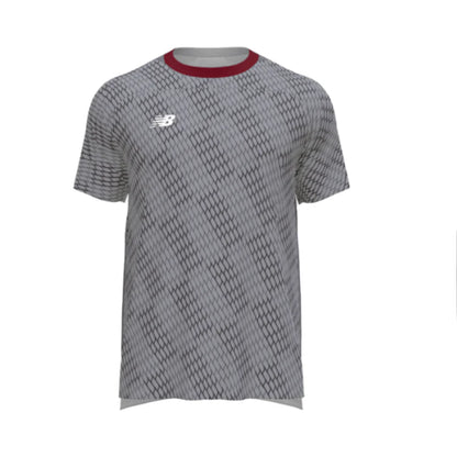 New Balance Net SS Goalkeeper Jersey Grey Red