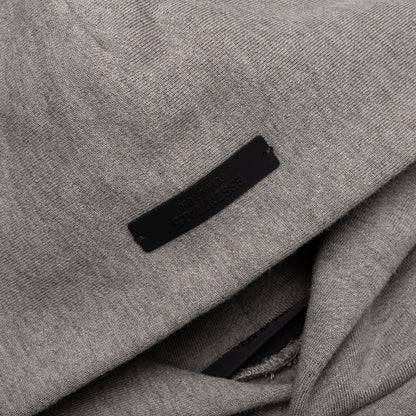Kids Fleece Hoodie Heather Gray