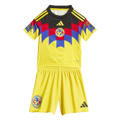 adidas Club América 25 26 Home Mini Kit Kids Yellow