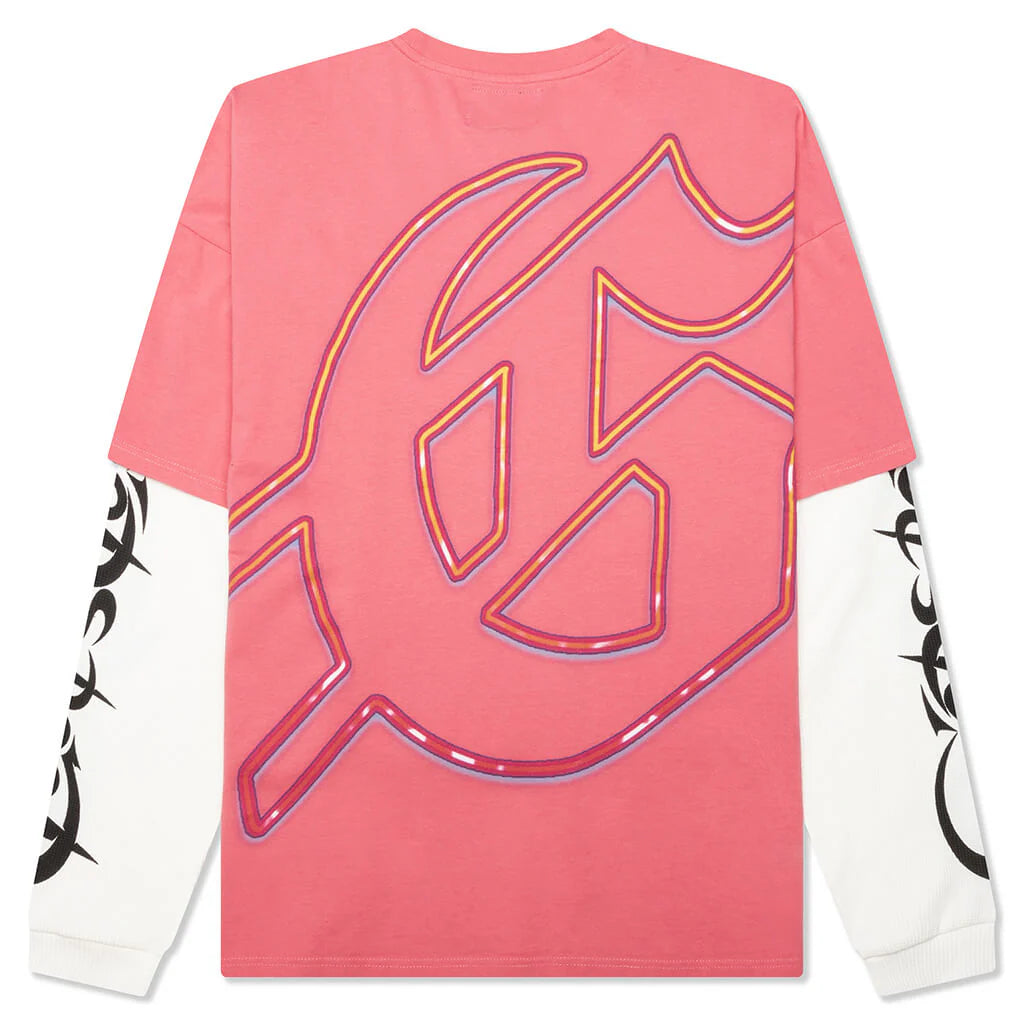 F1 Dreams Layered L S T Shirt Pink