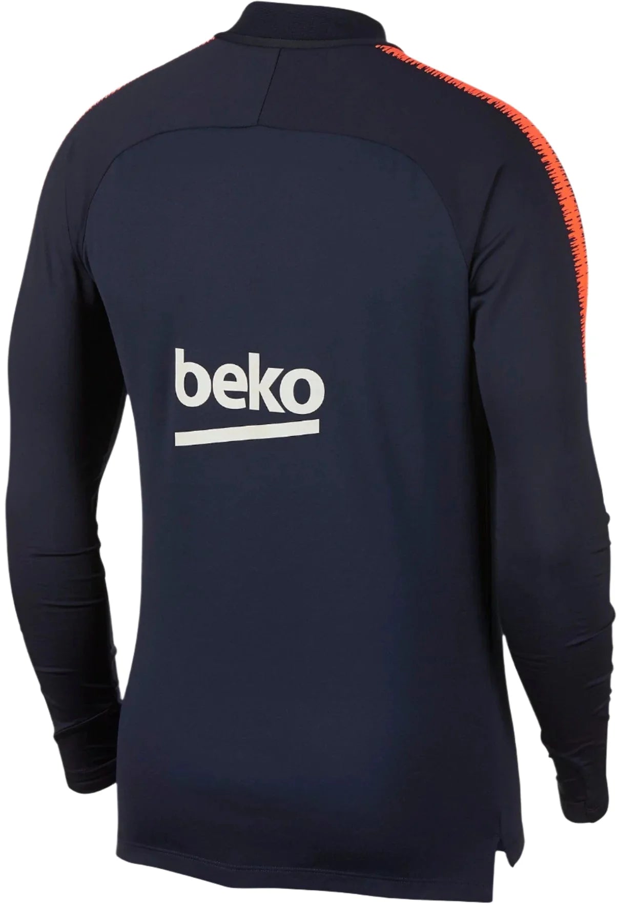 Nike Barcelona Squad Drill Top Obsidian Hyper Crimson