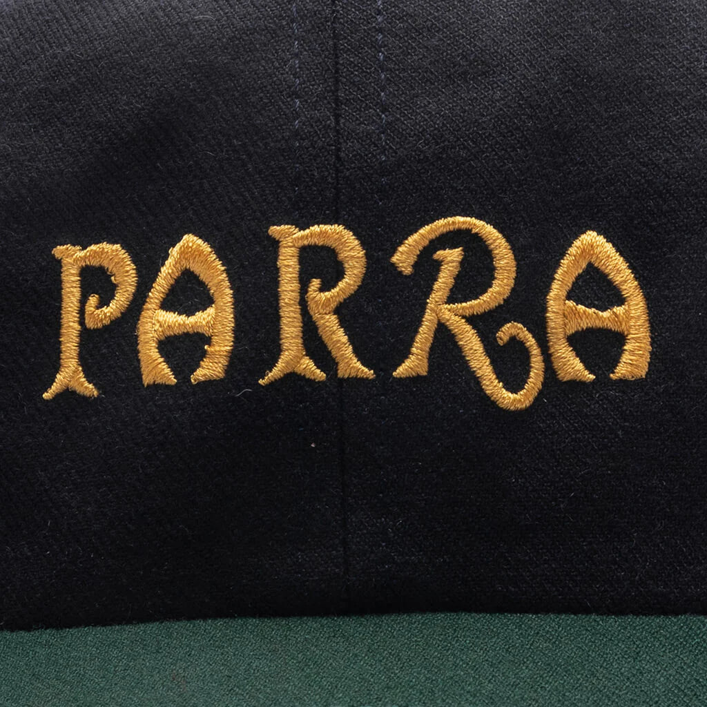 Wordle Logo 6 Panel Hat Dark Navy