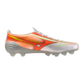 Mizuno Alpha III Elite FG Mens Soccer Cleats White Orange