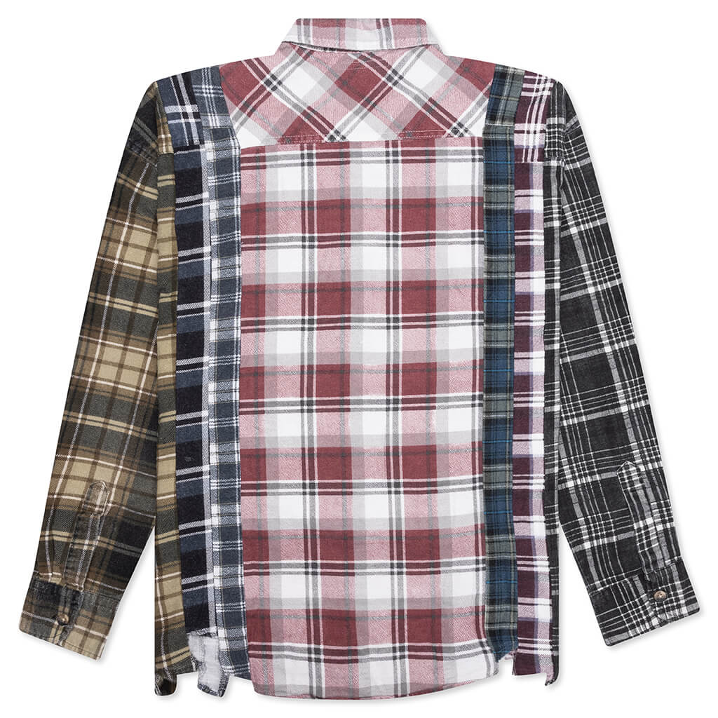 7 Cuts Flannel Shirt Assorted