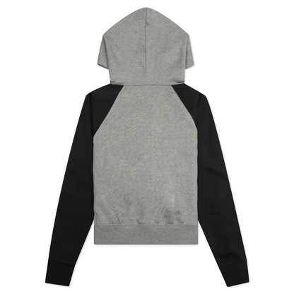 Essentials Kids Raglan Hoodie Dark Oatmeal