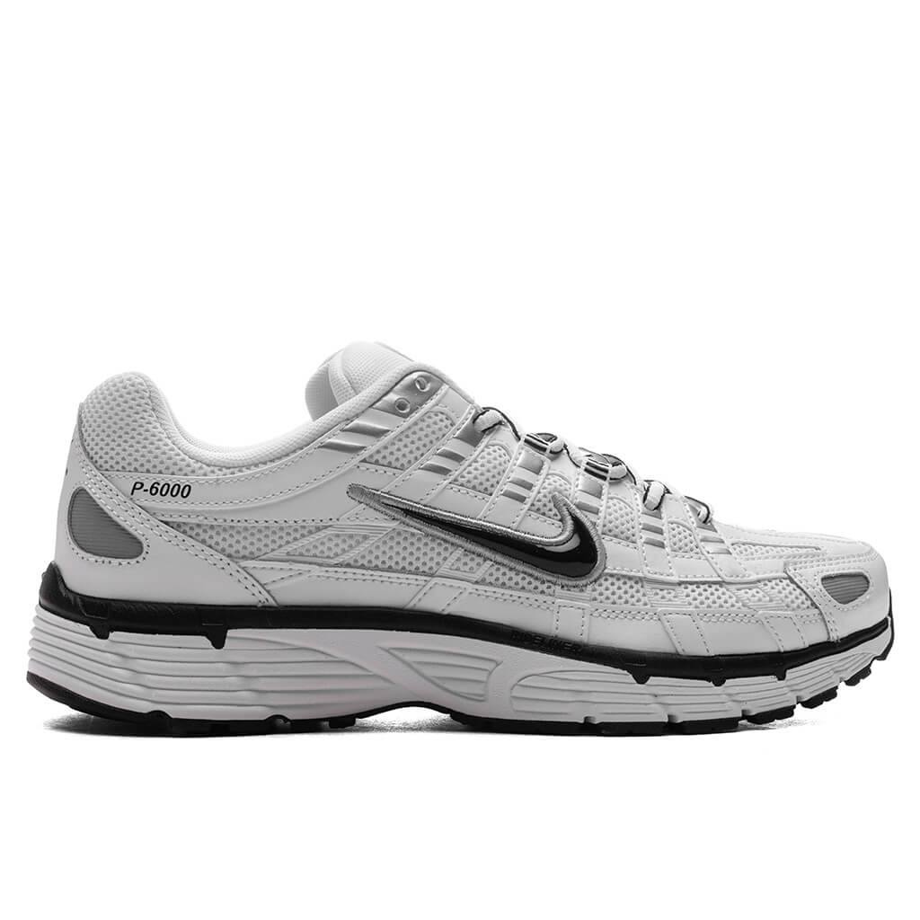 P 6000 White Black Metallic Silver