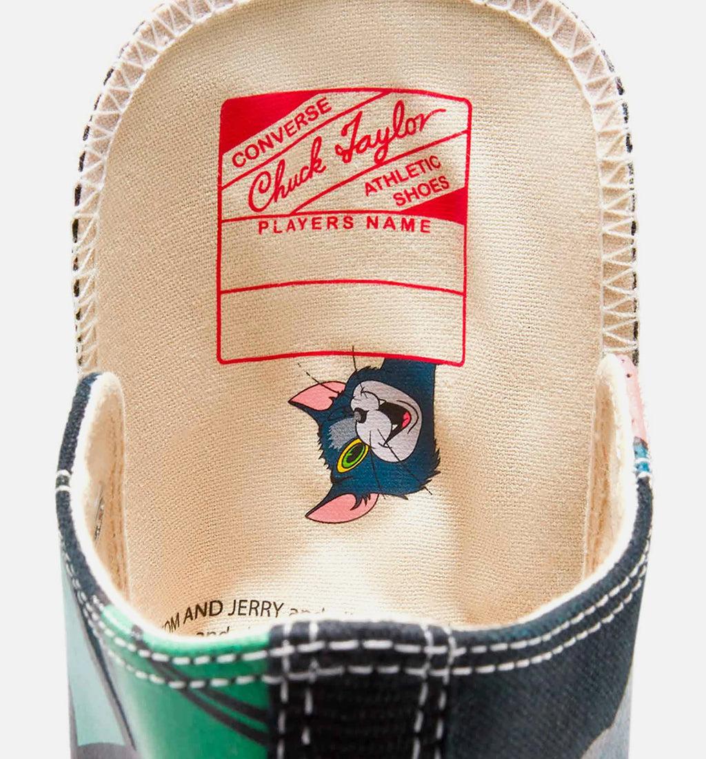 Tom And Jerry Chuck 70 High Mens Lifestyle Shoe Black Multi Color