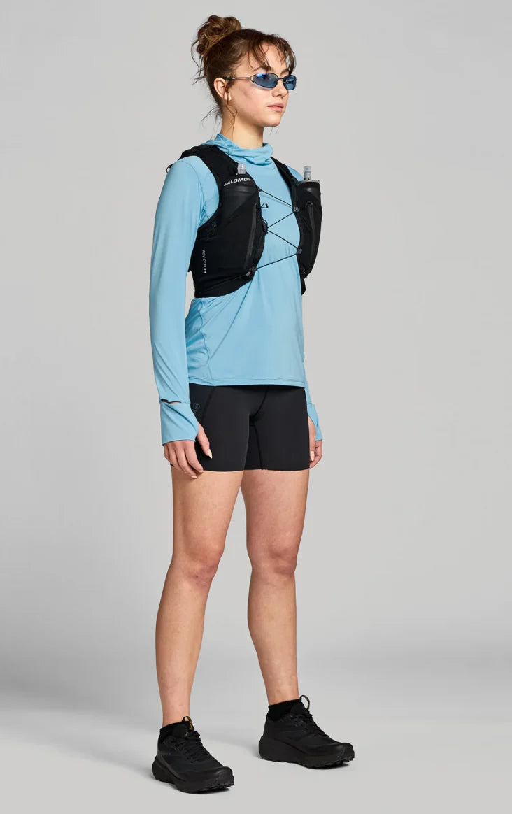 Janji Womens Sunchaser 50 Hooded Long Sleeve