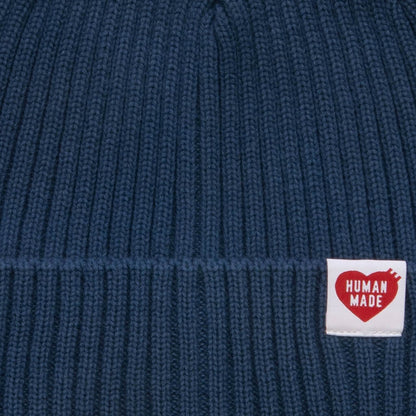 Cotton Rib Beanie Navy
