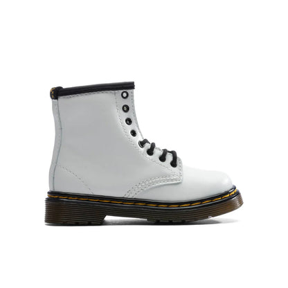 Toddler 1460 Leather Lace Up Boots White