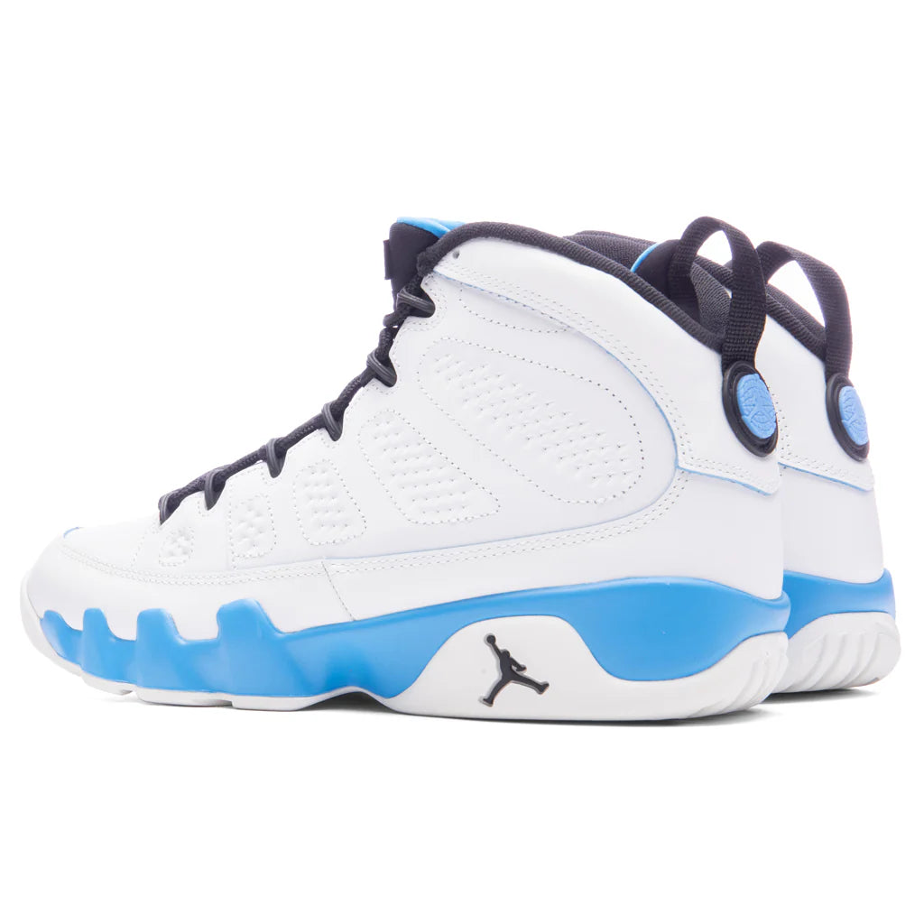 Air Jordan 9 Retro Powder Blue Summit White Black Dark Powder Blue