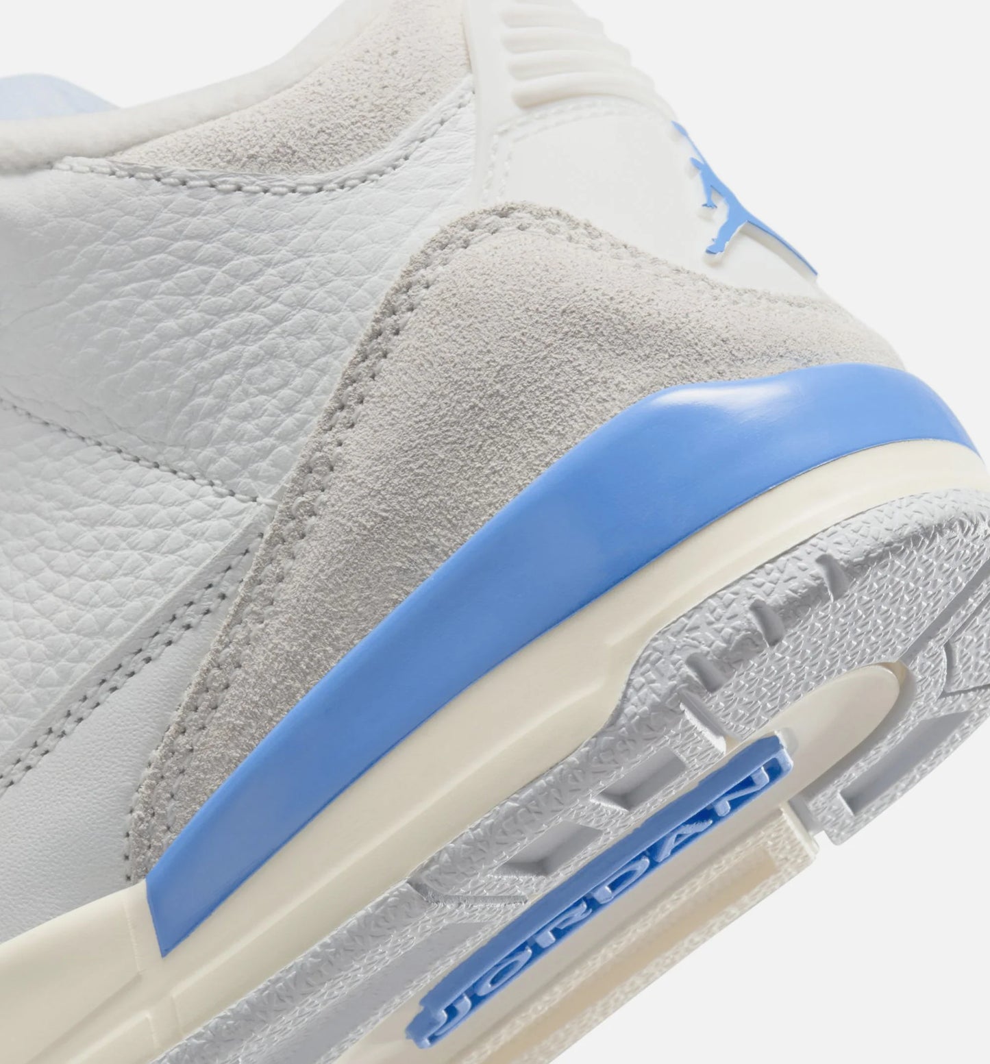 Air Jordan 3 Retro Lucky Shorts Preschool Lifestyle Shoe Summit White Hydrogen Blue Legend Blue