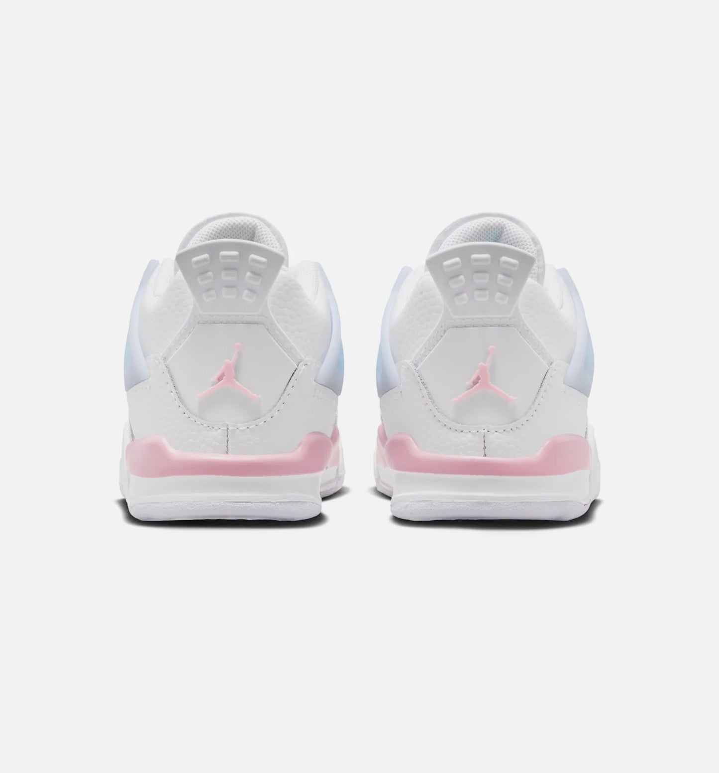 Air Jordan 4 Retro Medium Soft Pink Infant Toddler Lifestyle Shoe White Medium Soft Pink Half Blue Vapor