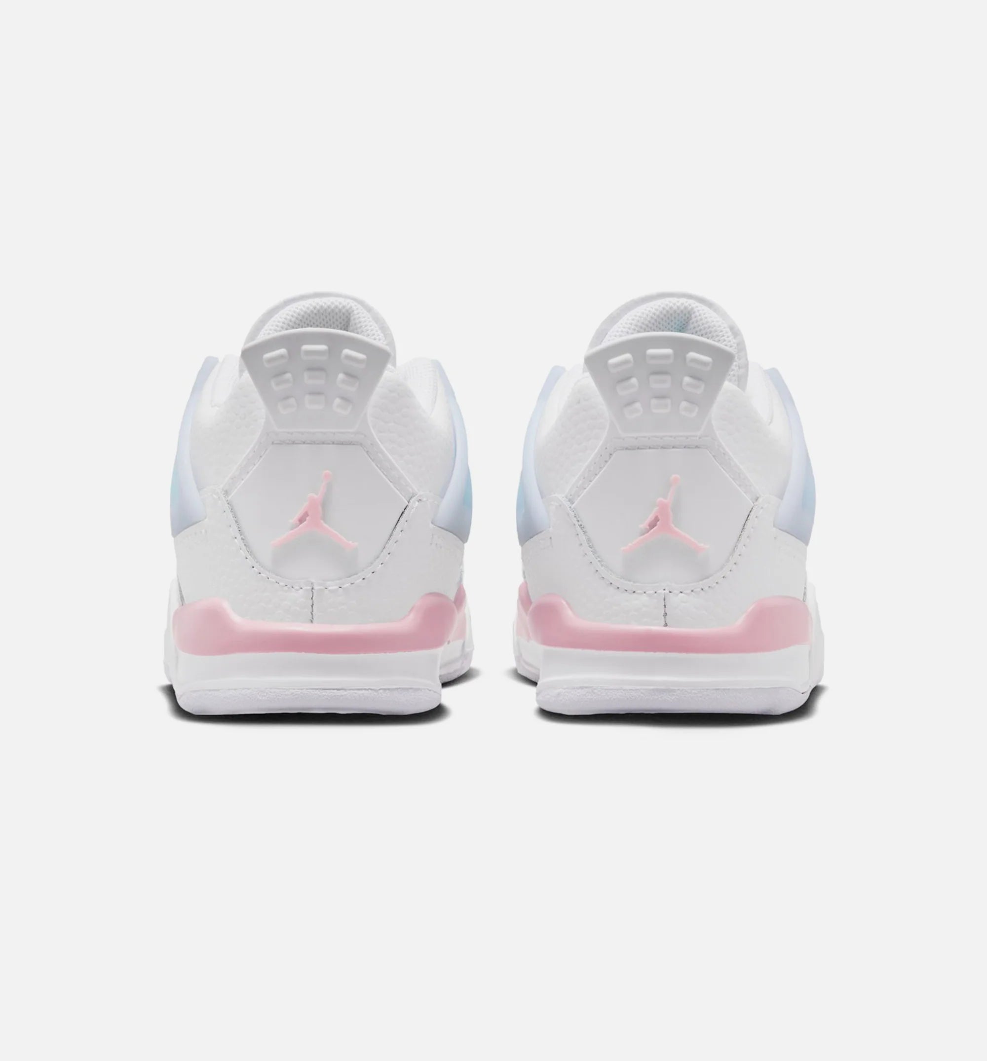 Air Jordan 4 Retro Medium Soft Pink Infant Toddler Lifestyle Shoe White Medium Soft Pink Half Blue Vapor