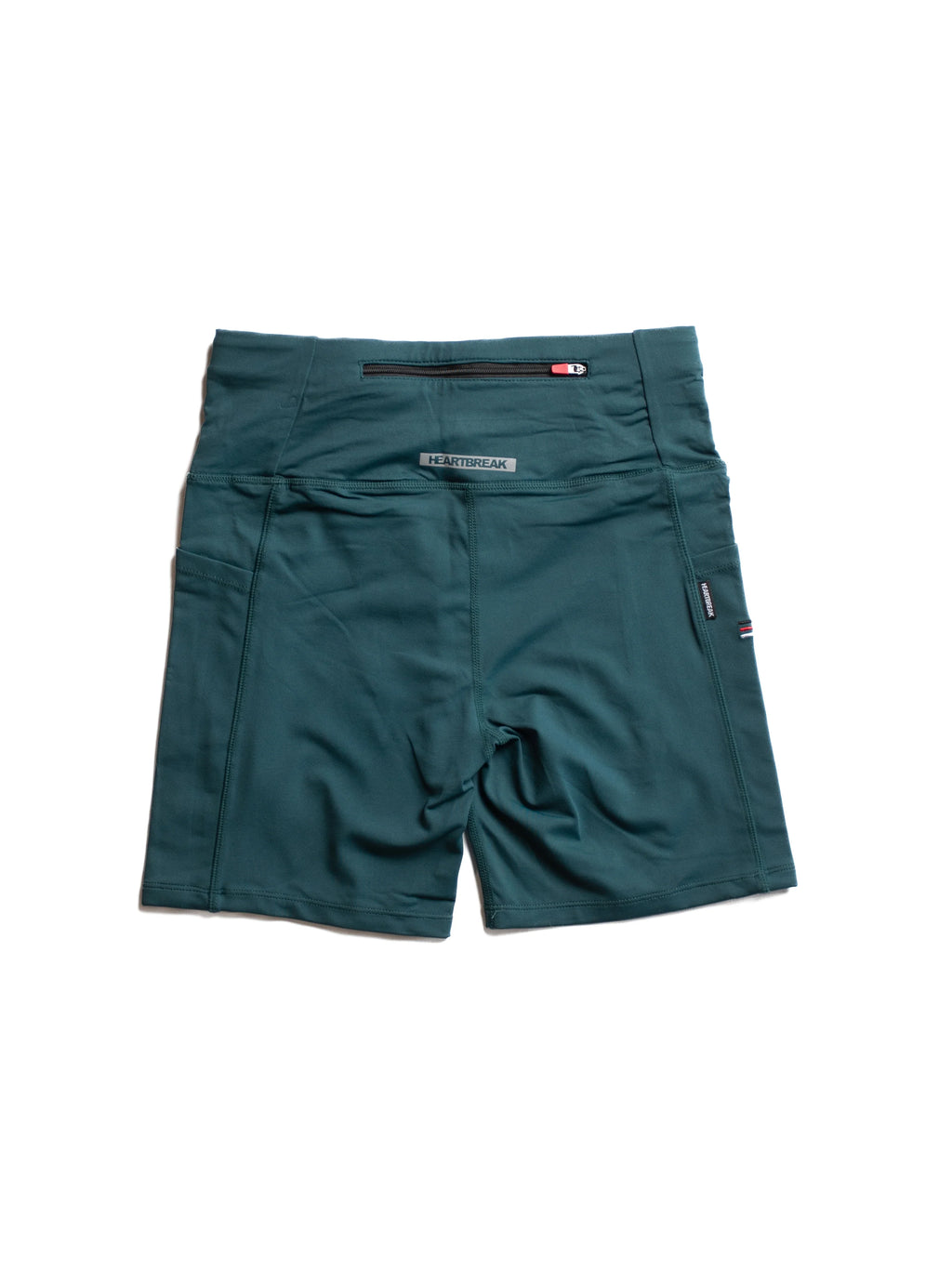 Heartbreak Womens Triple Pocket 5 Running Shorts