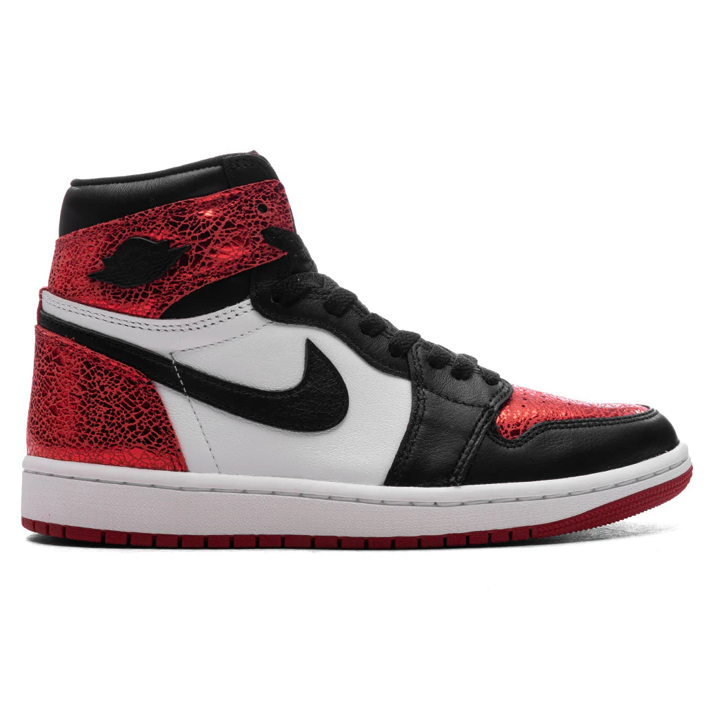 Womens Air Jordan 1 Retro High OG Ruby Varsity Red Black White
