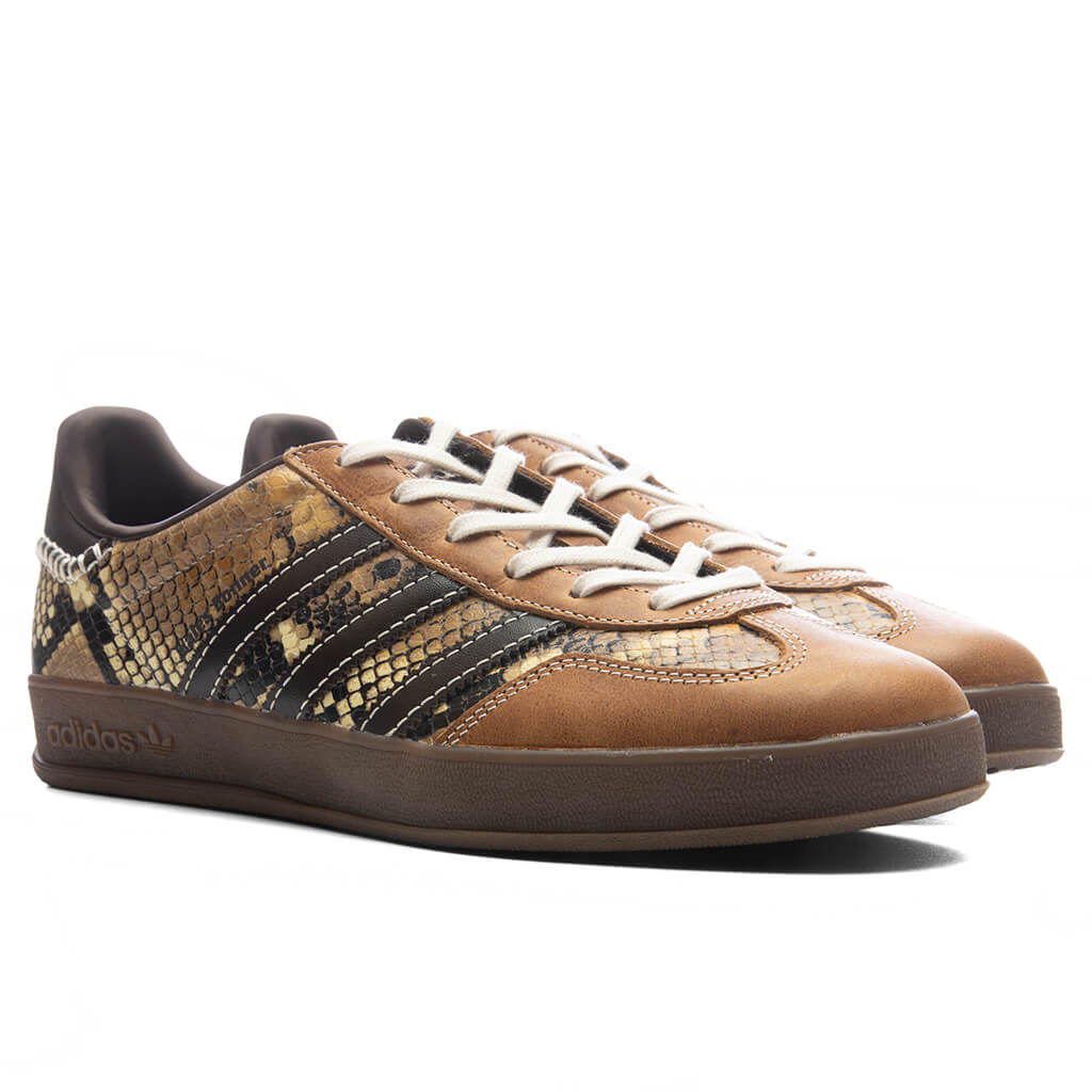 adidas Originals x Wales Bonner Gazelle Snake Supplier Colour Dark Brown Wonder White