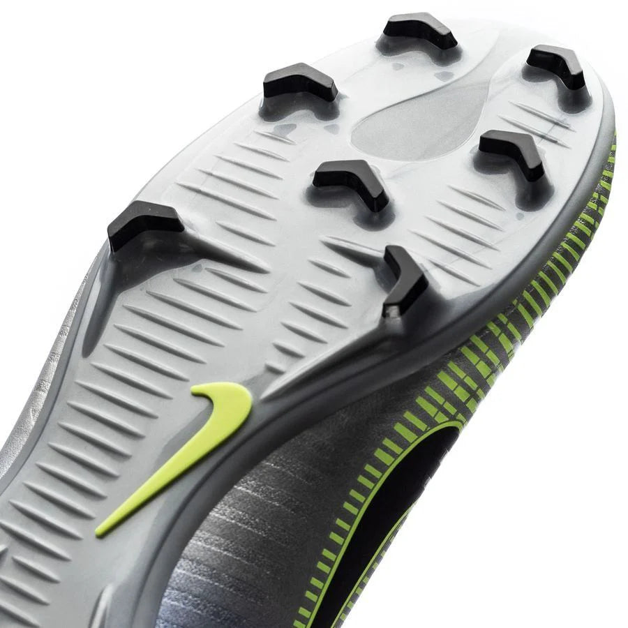 Nike Kids Neymar Jr Mercurial Victory VI Dynamic Fit FG Firm Ground Football Boot Racer Blue Black Volt