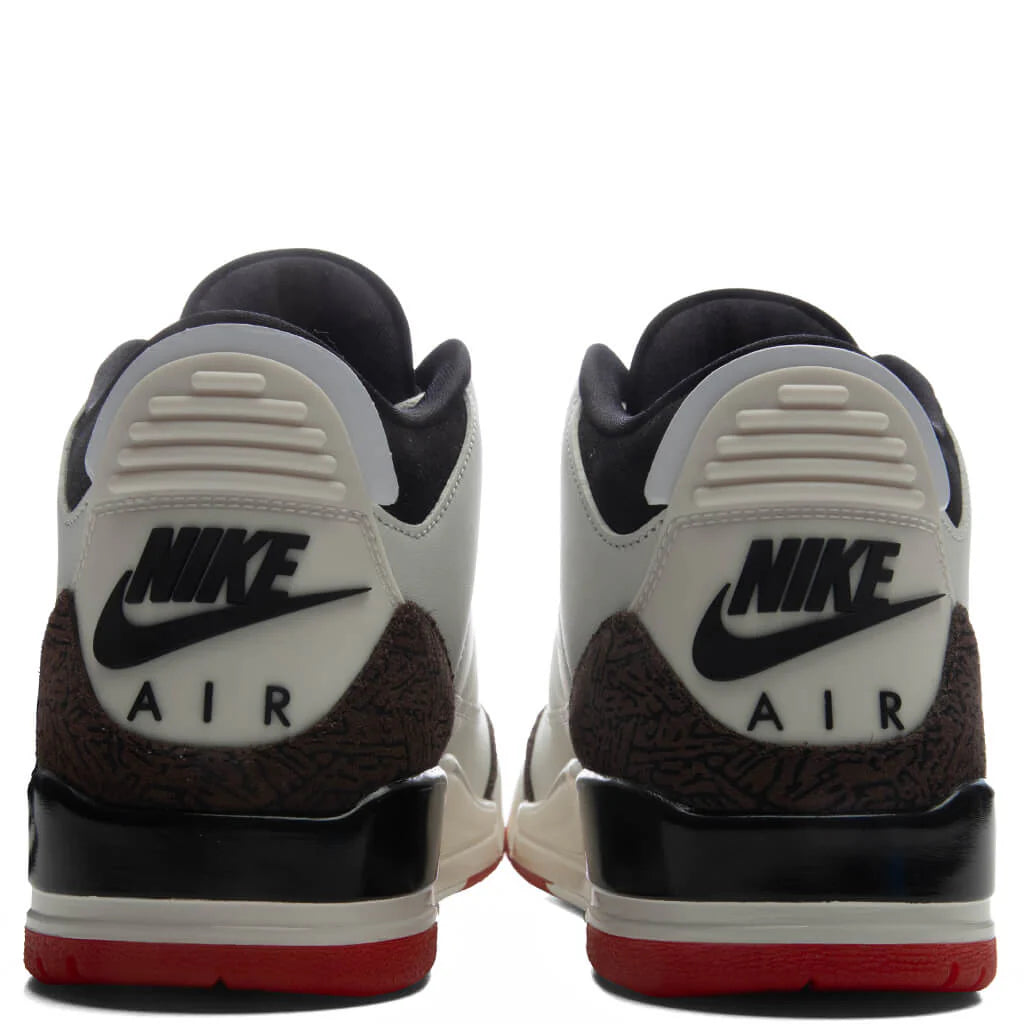 Air Jordan 3 Retro OG Worlds Best Dad Sail Black University Red Pale Ivory