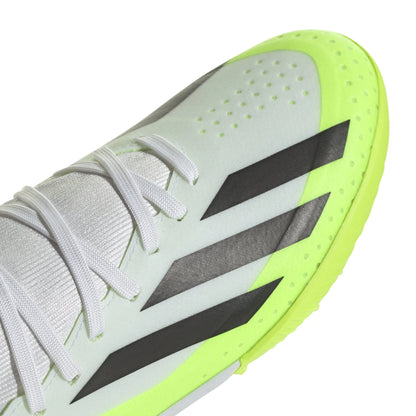 adidas X Crazyfast3 TF Junior Turf Soccer Cleats White Black