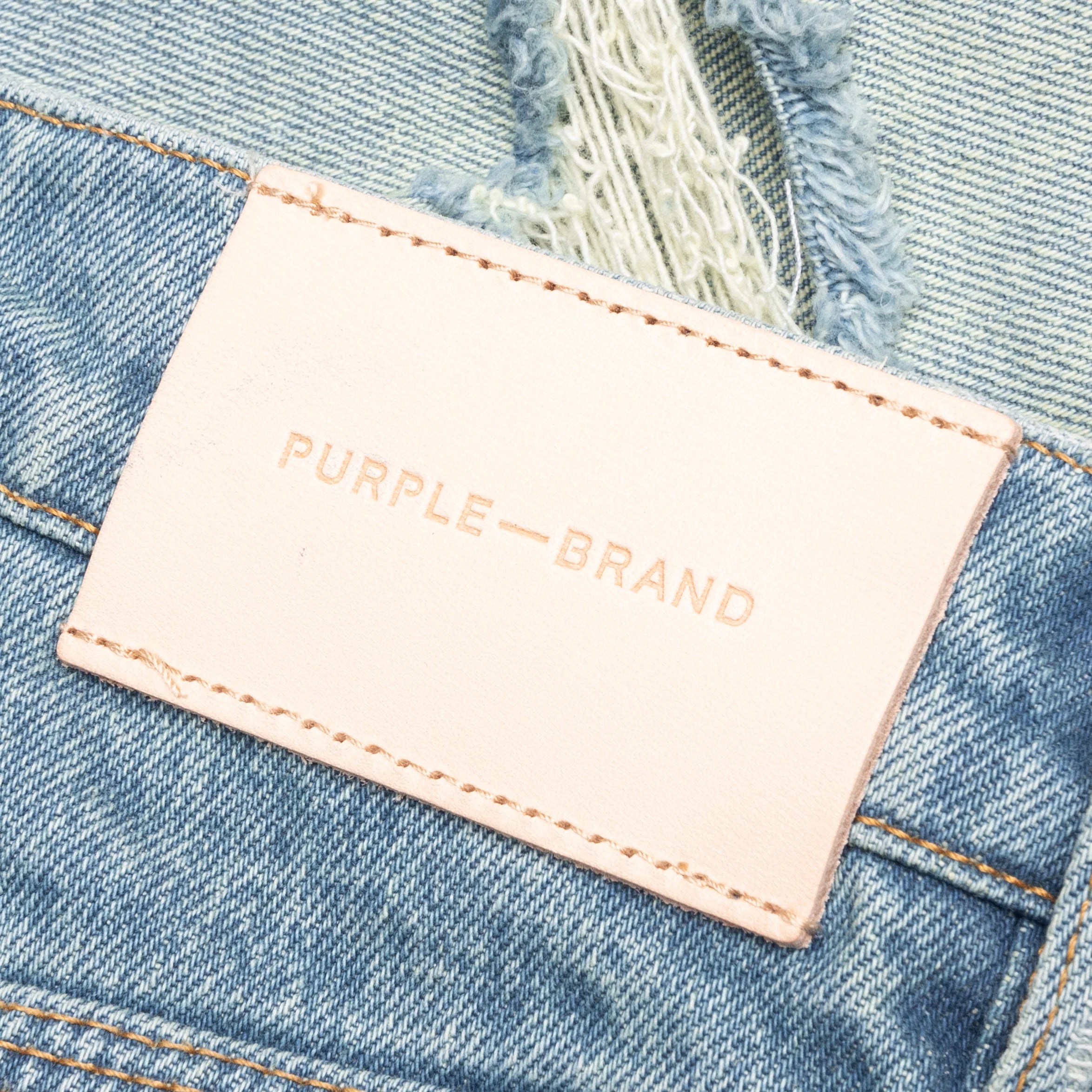 Vintage Knee Blowout Mid Indigo
