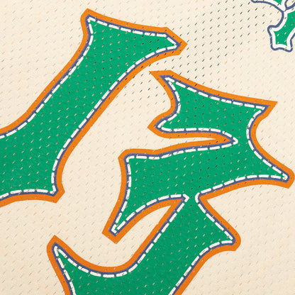 First Down Jersey Bone Teal Orange
