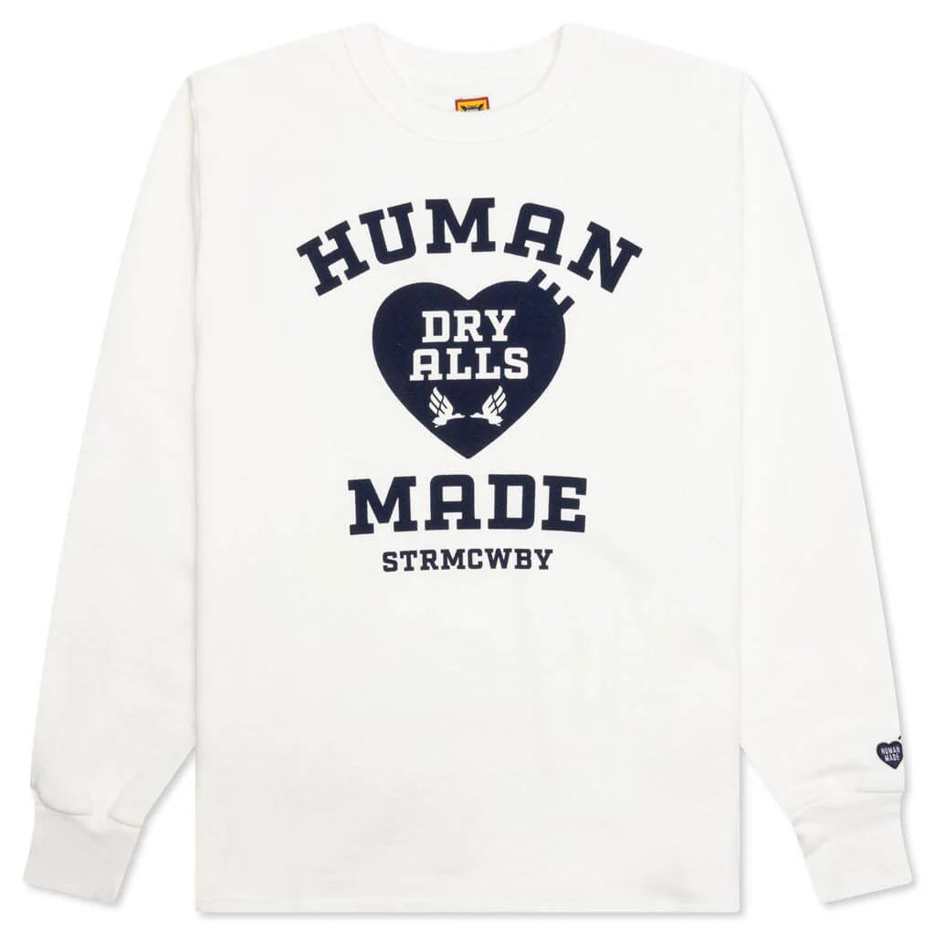Military Sweatshirt White