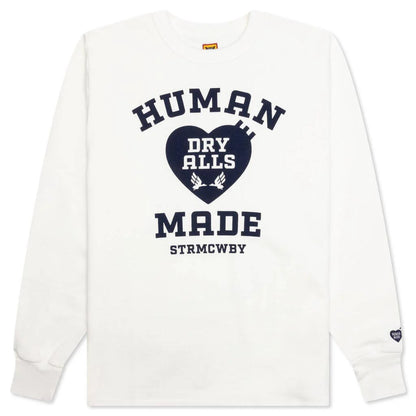 Military Sweatshirt White