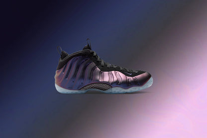 Air Foamposite One Black Varsity Purple