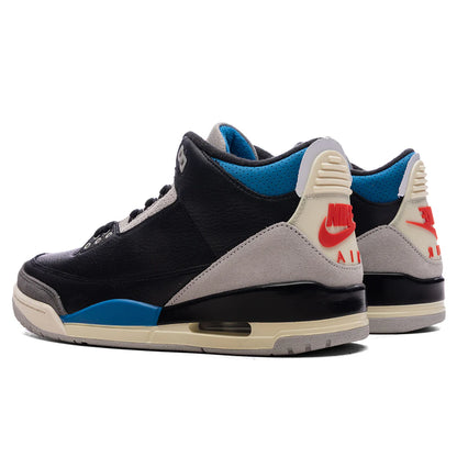 Air Jordan 3 Retro OG Rare Air Black Chile Red Neutral Grey