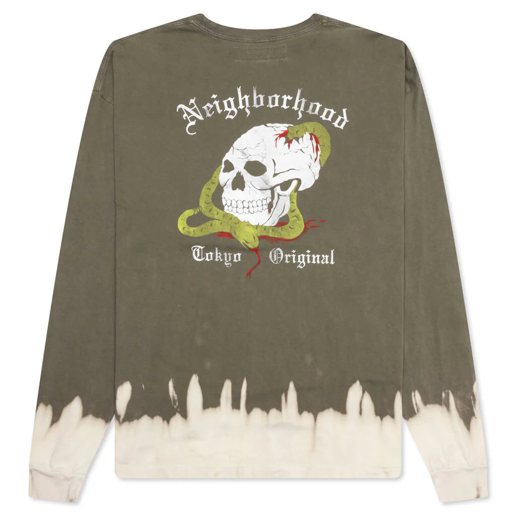 Savage Crewneck L S Olive Drab
