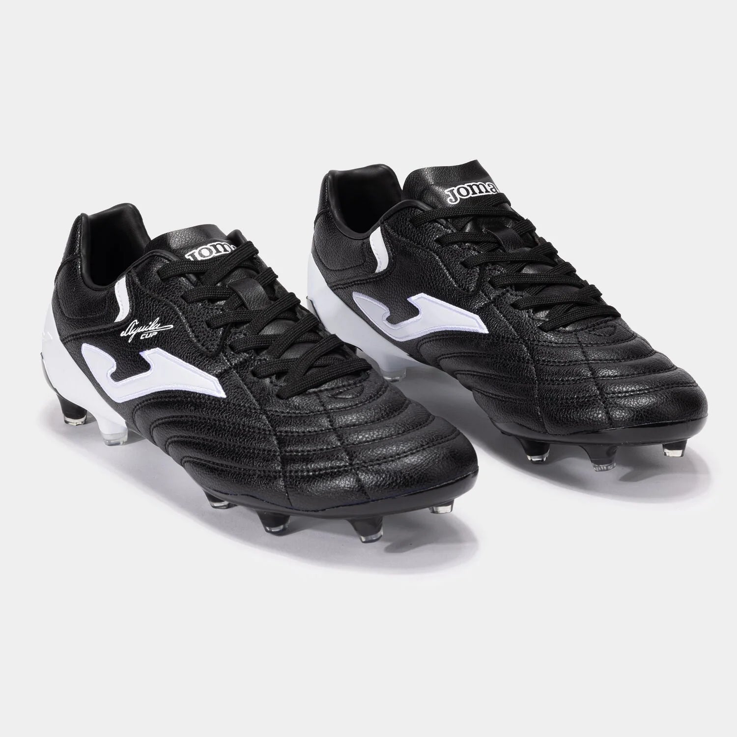 Joma Aguila Cup 2401 FG Firm Ground Soccer Cleats Black White