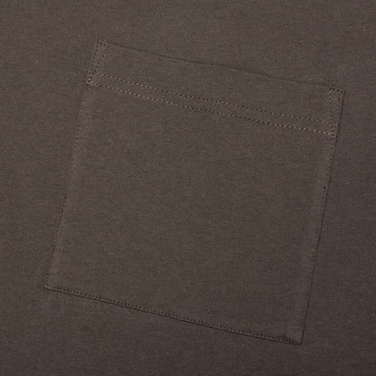 Jersey Braque Pocket Tee Chocolate