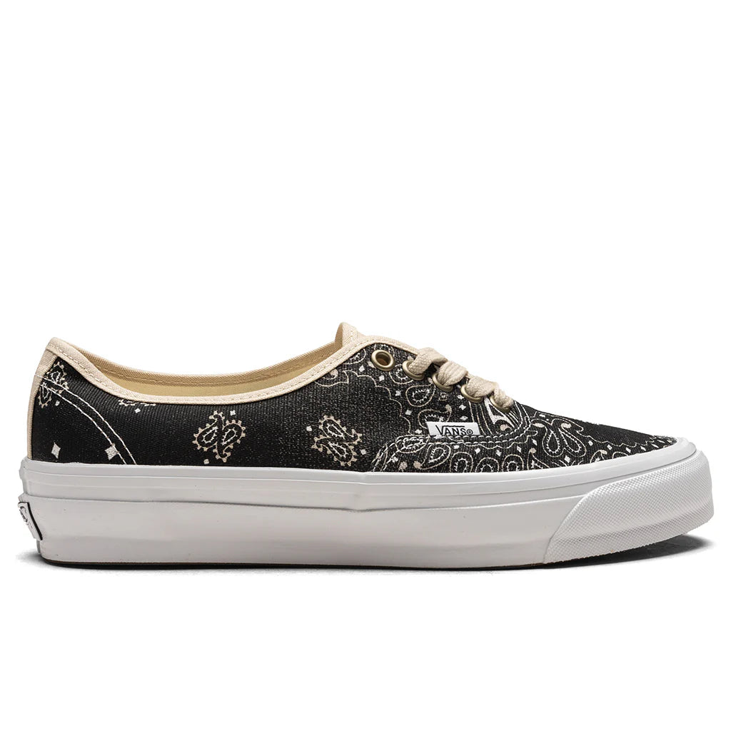 LX Premium Authentic Faded Paisley Black