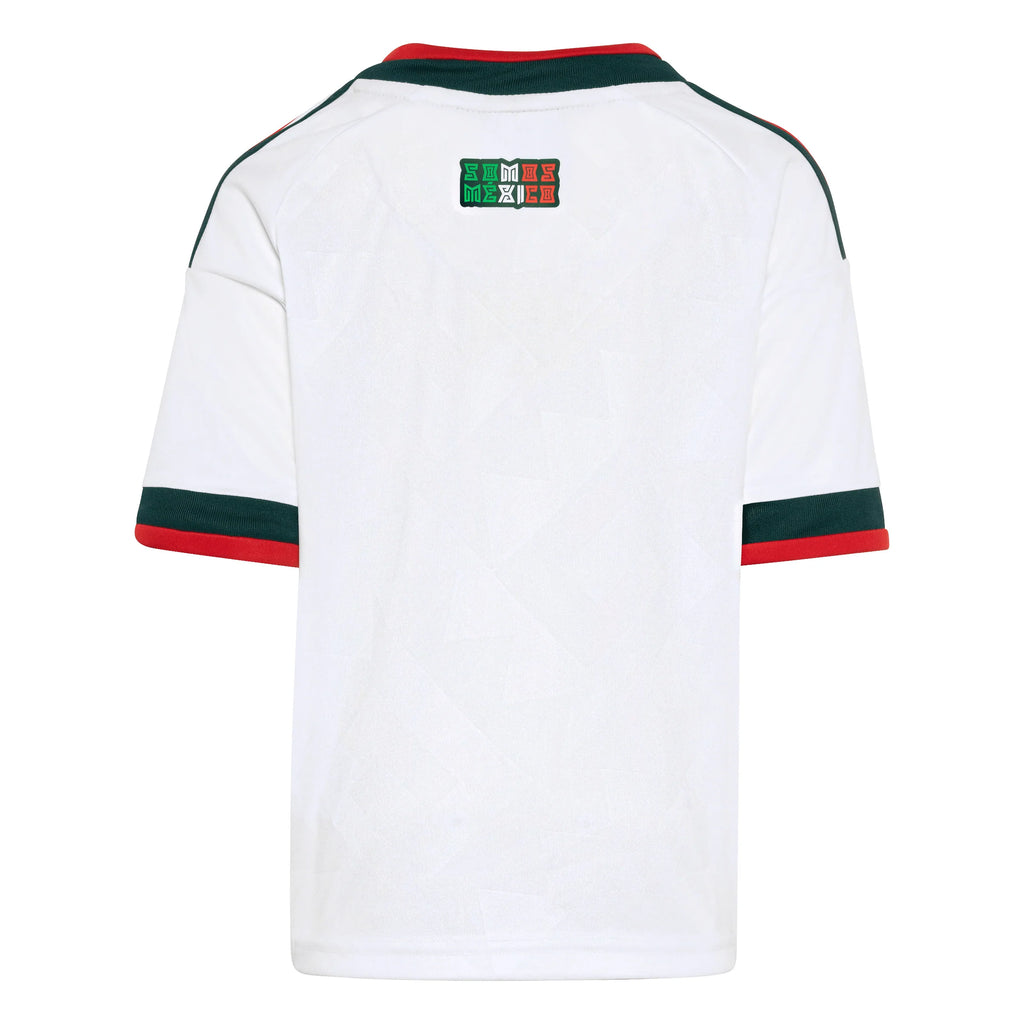 adidas Mexico Away Soccer Mini Set 2026 White