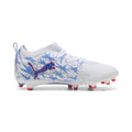 PUMA Ultra 6 Match FG AG Christian Pulisic X Kidsuper FG AG Youth Soccer Cleats White Pink Lilac Dusky Blue