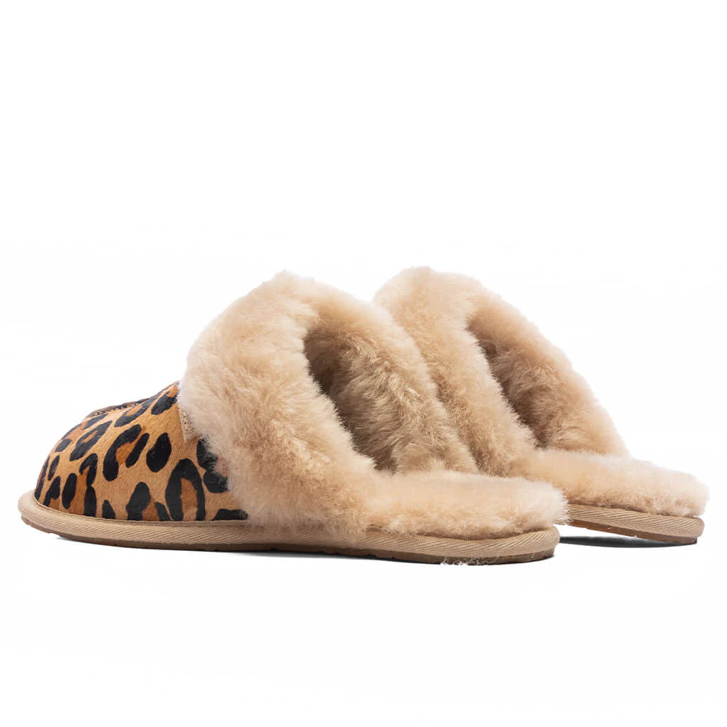 Womens Scuffette II Spotty Slipper Natural