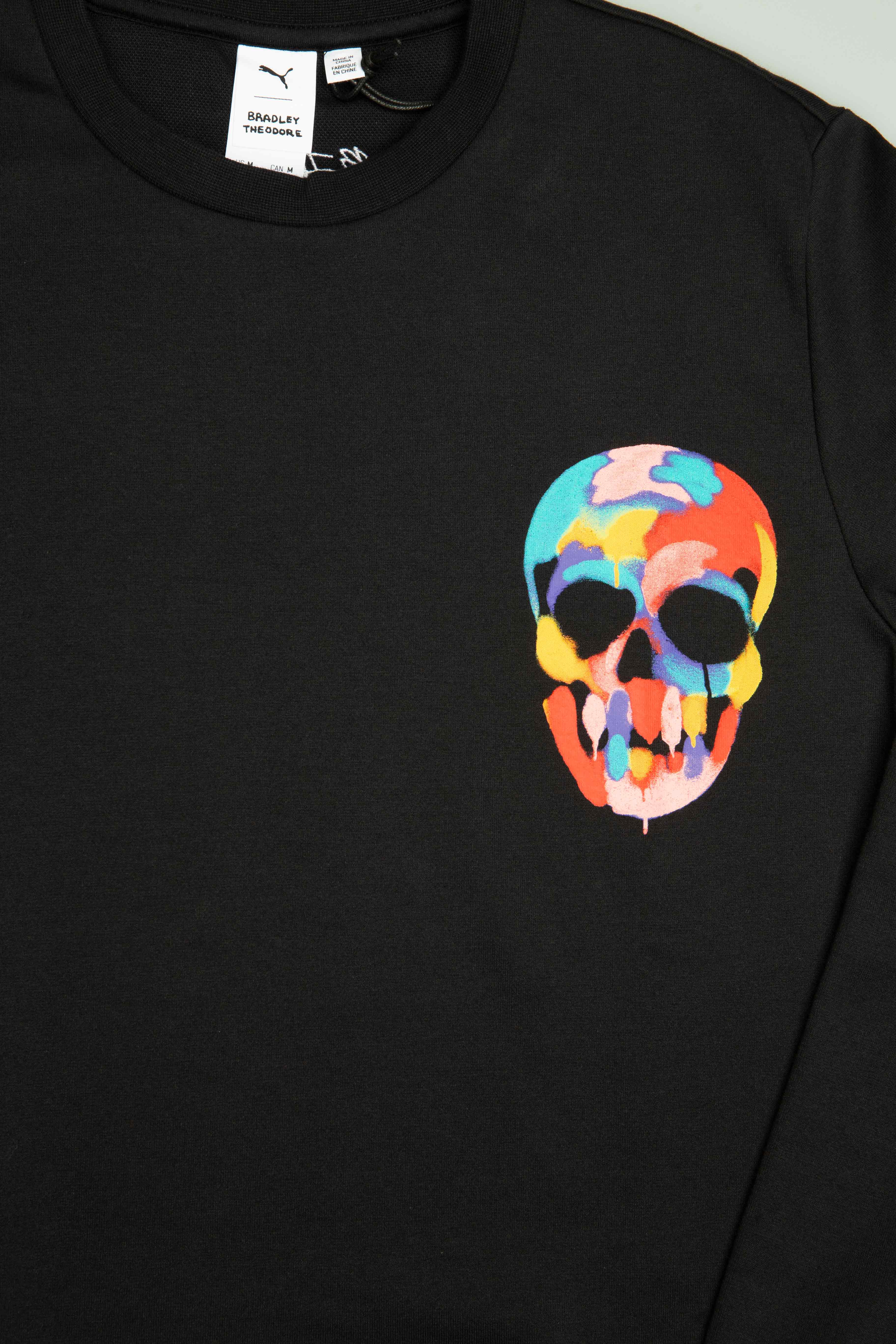 Puma X Bradley Theodore Mens Crew Black Black