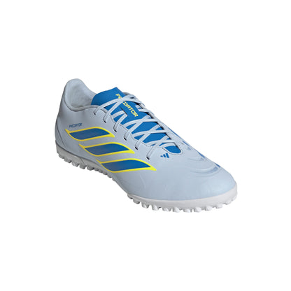 adidas Predator Club TF Turf Mens Soccer Cleats Sky Blue Yellow