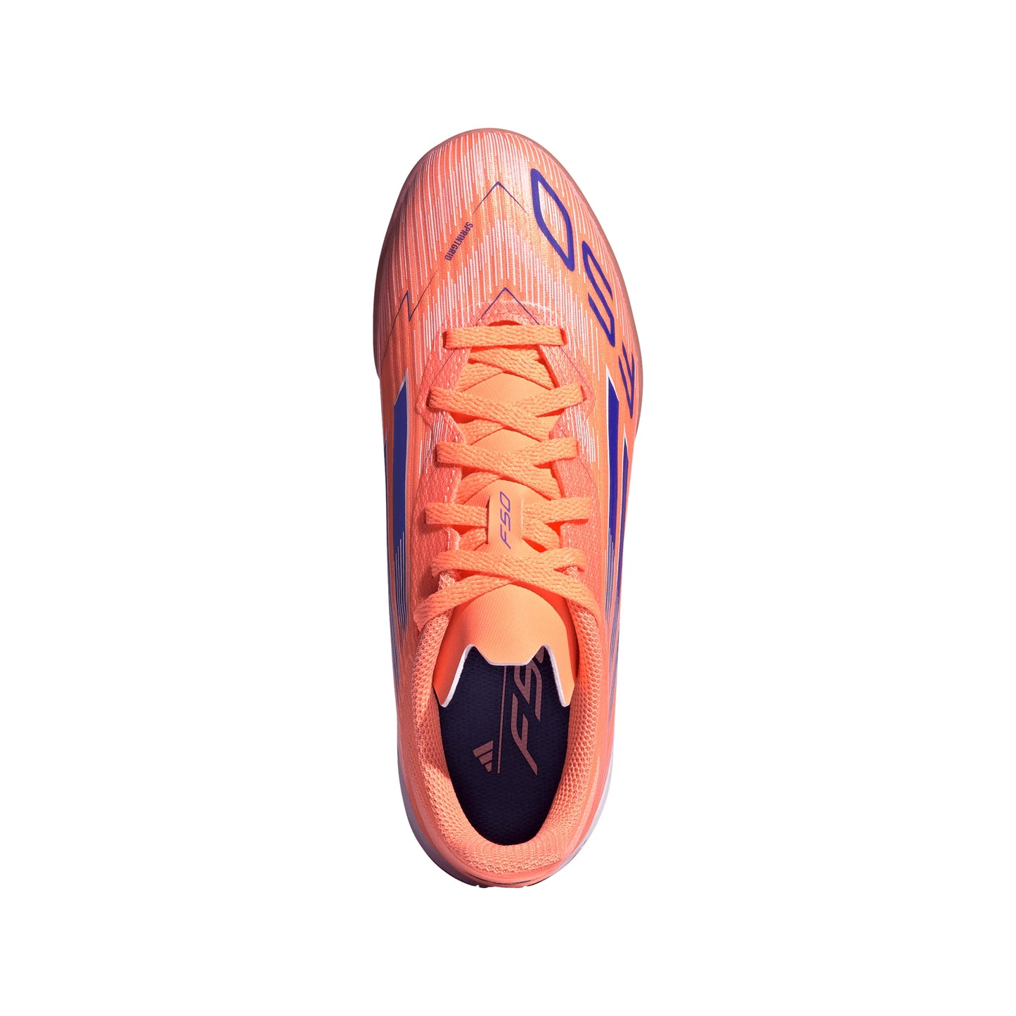 adidas F50 League IN Youth Soccer Shoes Orange Blue White