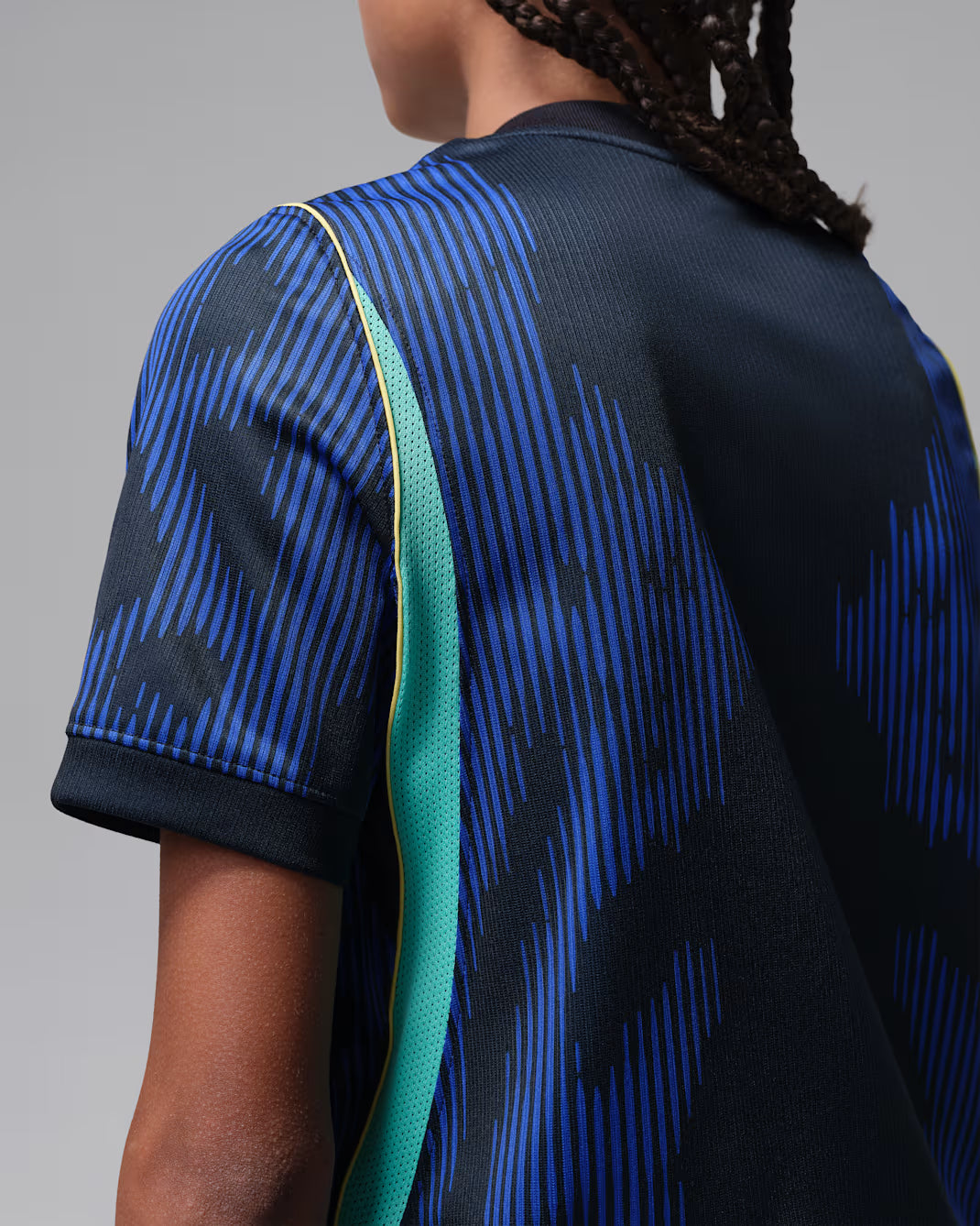 Nike Brazil Away Youth Soccer Jersey 2026 Old Royal Black