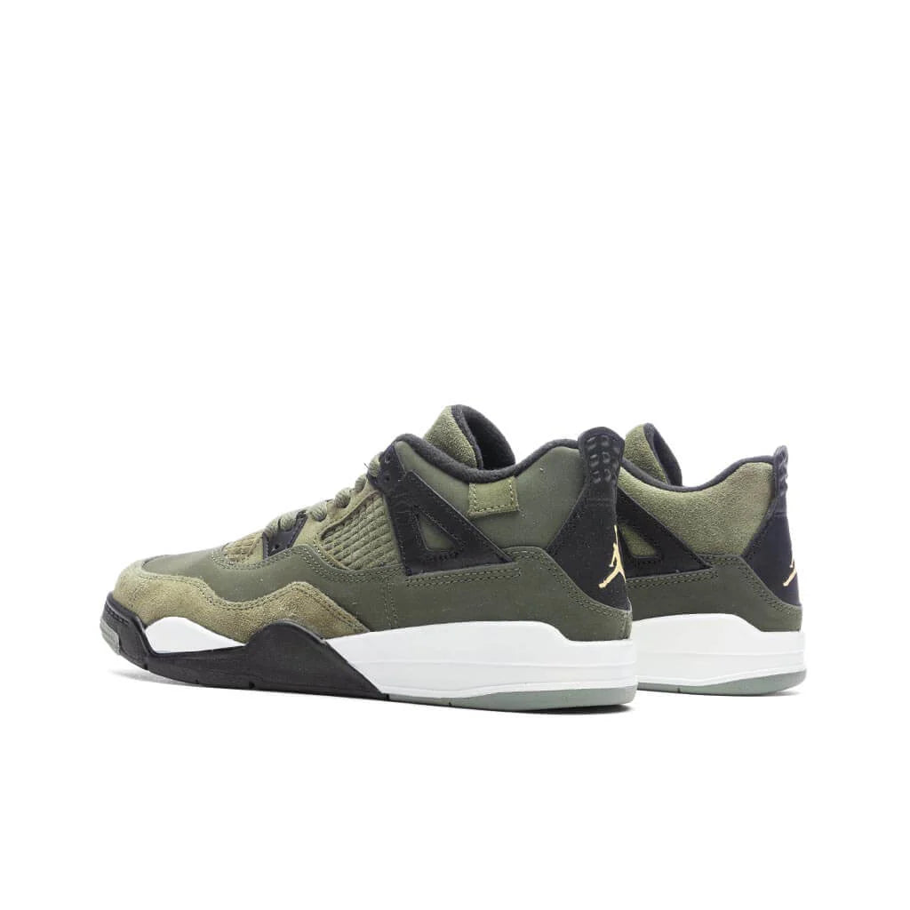 Air Jordan 4 Retro SE Craft PS Medium Olive Pale Vanilla Cargo Khaki