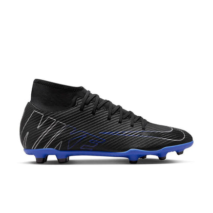 Nike Mercurial Superfly 9 Club Multi Ground Soccer Cleats Black Hyper Royal Chrome